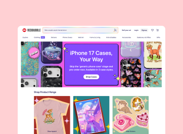RedBubble Lookalike